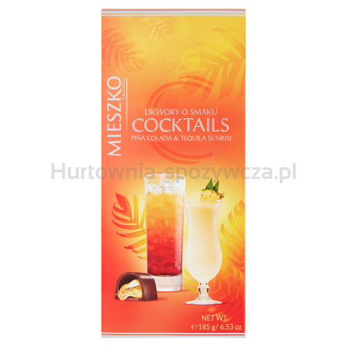 Mieszko Likwory O Smaku Cocktails Pina Colada Tequila Sunrise 185G