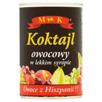 Mk Koktajl Owocowy W Lekkim Syropie 410 G