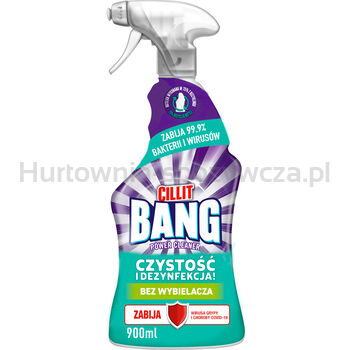 Cillit Bang Power Cleaner Czystość I Dezynfekcja 900Ml Spray