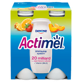 Danone Actimel Wieloowocowy 4X100 G