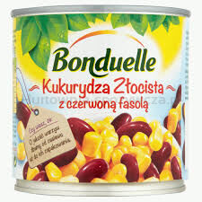 Bonduelle Kukurydza Złocista Z Czerwoną Fasolą 425Ml