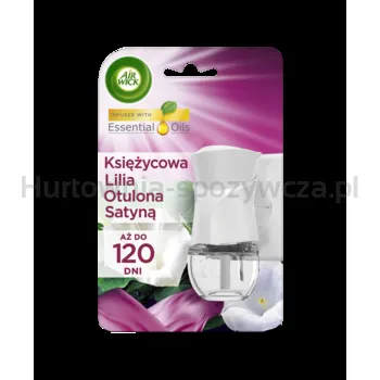 Air Wick Elektryczny Odświeżacz Powietrza  Z Wkładem Księżycowa Lilia, 19Ml