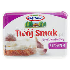 Piątnica Serek Twój Smak Z Czosnkiem 135G