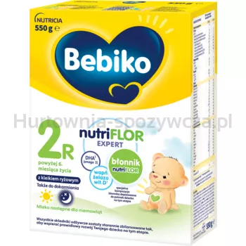 Bebiko 2R Mleko następne dla niemowląt powyżej 6. miesiąca życia 550 g