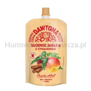 Dawtona Mus Słodkie jabłko z cynamonem 180g
