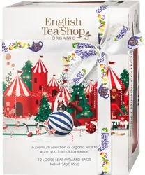 Zestaw Herbat Świątecznych Piramidki Holiday White  (12X2) Bio 24G Bn