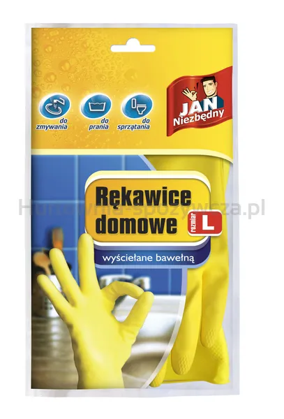 Rękawice domowe Jan Niezbędny, rozmiar L