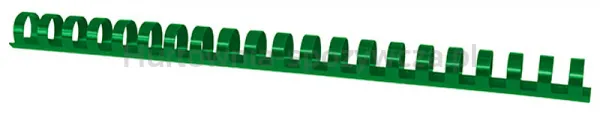 Grzbiety Do Bindowania Office Products, A4, 16Mm (145 Kartek), 100 Szt., Zielone