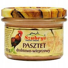 Szubryt Pasztet Drobiowo-Wieprzowy 180 G