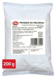 Amylon Proszek Do Pieczenia Bezglutenowy Bio 200 G 
