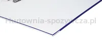 Segregator OFFICE PRODUCTS Officer z szyną, PP, A4/55mm, czerwony - 3