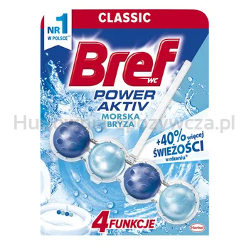 Kulki toaletowe BREF Power Aktiv Ocean, 50g
