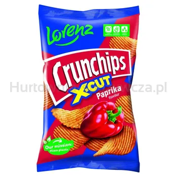 Crunchips X-Cut Paprika 130G
