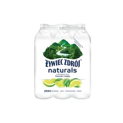Żywiec Zdrój Naturals Smak Limonka-Mięta 1,2 L (w tym +0,50 zł/szt. zwrotnej kaucji)