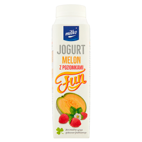 Milko Jogurt 0,33L Fun Melon Z Poziomkami