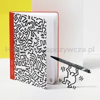 Notes Caran D'Ache, Keith Haring, Kropki, A5 - 4