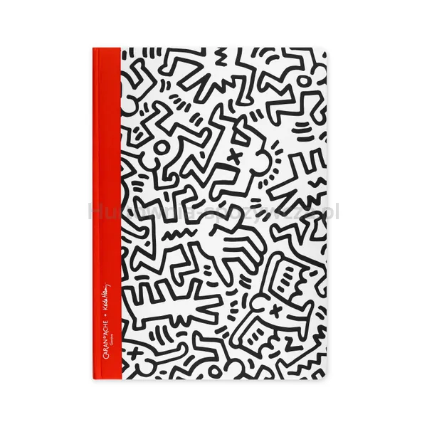 Notes Caran D'Ache, Keith Haring, Kropki, A5
