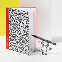 Notes CARAN D'ACHE, Keith Haring, kropki, A5