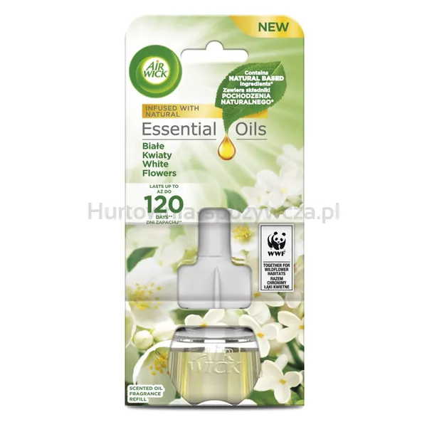 Air Wick Elektryczny Wkład Białe Kwiat 19ml
