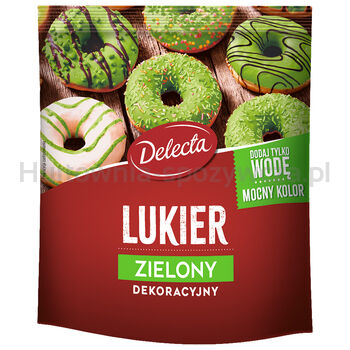 Delecta Lukier DekoracyJan Niezbędnyy Zielony 80 G 