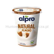 Alpro Natural With Almond Yogurt Sojowy Migdał 400 G