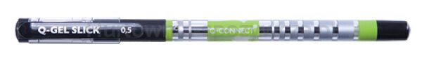 Q-Connect Długopis żelowo-fluidowy 0,5mm, czarny  - 2