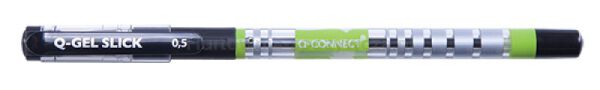 Q-Connect Długopis żelowo-fluidowy 0,5mm, czarny  - 2
