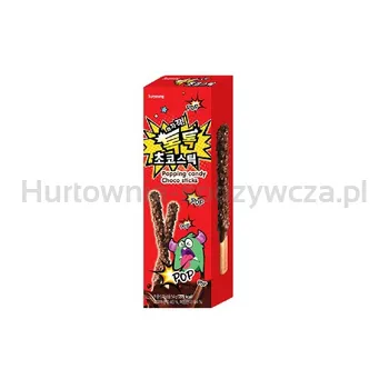 Choco Sticks Popping Candy Paluszki w czekoladowej strzelającej czekoladzie 54g