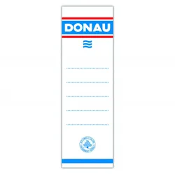 Donau Etykiety Samoprzylepne Do Segregatora 54X153Mm, Jednostronne, 20Szt. 