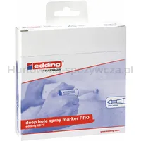Marker w spreju e-8875 PRO EDDING, do głębokich otworów, składane pudełko, zielony neon - 2