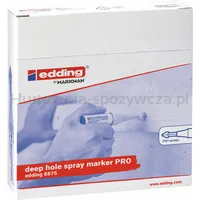 Marker w spreju e-8875 PRO EDDING, do głębokich otworów, składane pudełko, zielony neon - 3