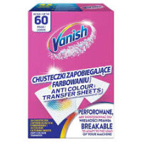 Vanish Color Protect Chusteczki wyłapujące barwnik, 60 prań (30 chusteczek)