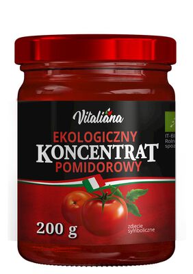 Koncentrat Pomidorowy 22 % Bio 200 G - Vitaliana [BIO]