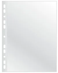 Q-Connect Koszulki na dokumenty PP, A4, krystal, 75mikr., 100szt. 