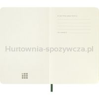 Notes MOLESKINE P (9x14cm), w linie, miękka oprawa, 192 strony, myrtle green - 7