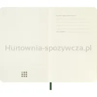 Notes MOLESKINE P (9x14cm), w linie, miękka oprawa, 192 strony, myrtle green - 7