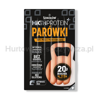 Parówki drobiowe 200g High Protein+