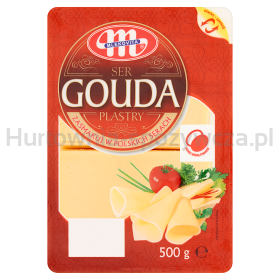 Mlekovita Ser Gouda Dojrzewający Plastry 500G