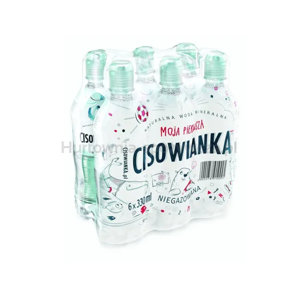 Naturalna Woda Mineralna Moja Pierwsza Cisowianka 0,33L Niegazowana Kaucja