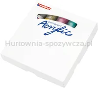 Marker akrylowy 3D e-5400 EDDING, podwójny, 2-3 mm, 5-10 mm, 5 szt., mix kolorów - 3
