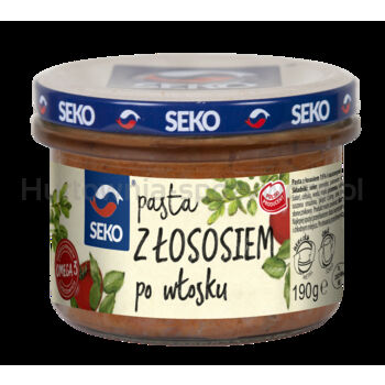 Pasta z łososiem po włosku Seko 190g