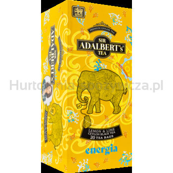 Lemon & Lime Black Tea ENERGIA 20 x 2g