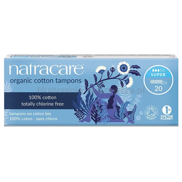 Tampony higieniczne super BIO 20 szt.