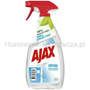 Ajax Płyn Do Szyb Okien I Powierzchni Szklanych Z Amoniakiem Spray Crystal 500 Ml