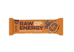 Baton Raw Energy Pomarańcz-Ziarna Kakao Bezgl. 50 G
