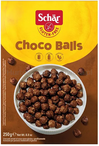 Choco Balls- Chrupki Kakaowe Bezgl. 250 G