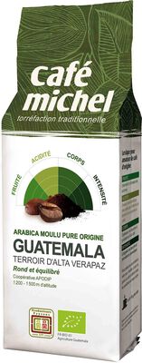 Cafe Michel  Kawa Mielona Arabica 100 % Gwatemala Fair Trade Bio 250 G [BIO]