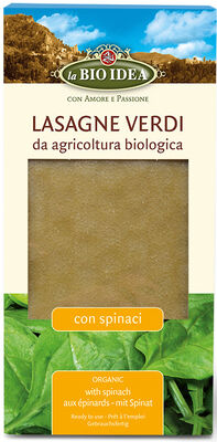 Makaron (Semolinowy Ze Szpinakiem) Lasagne Bio 250 G - La Bio Idea [BIO]