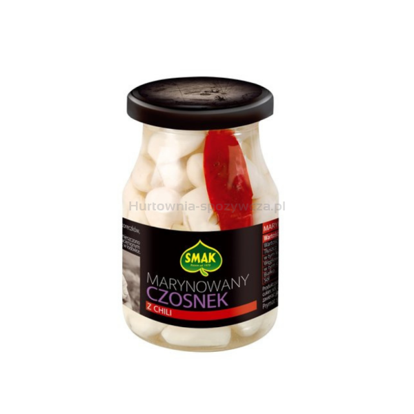 Marynowany czosnek z chili 190g Smak