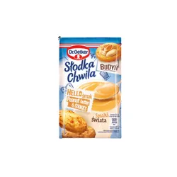 Dr.Oetker Słodka Chwila Budyń Peanut Butter & Cookies 43G